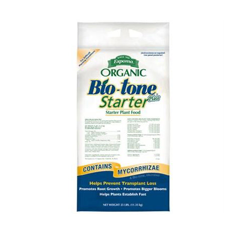 Espoma Organic Bio-Tone Starter Plus 4-3-3 Plant Food Plus Mycorrhizae