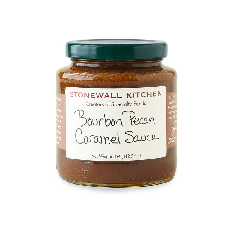 Stonewall Kitchen Bourbon Pecan Caramel Dessert Sauce