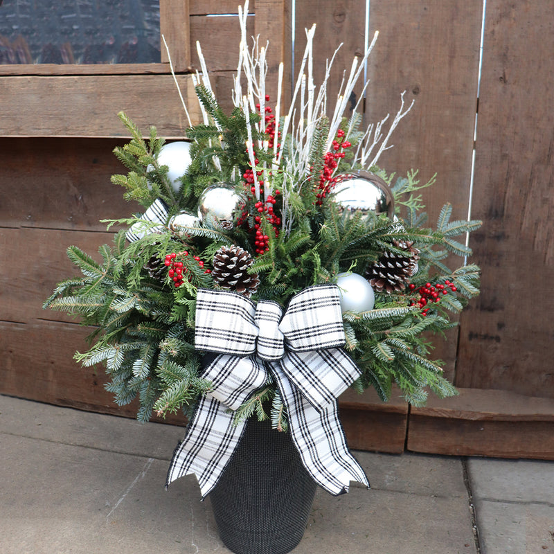 Winter Elegance Fresh Planter Workshop