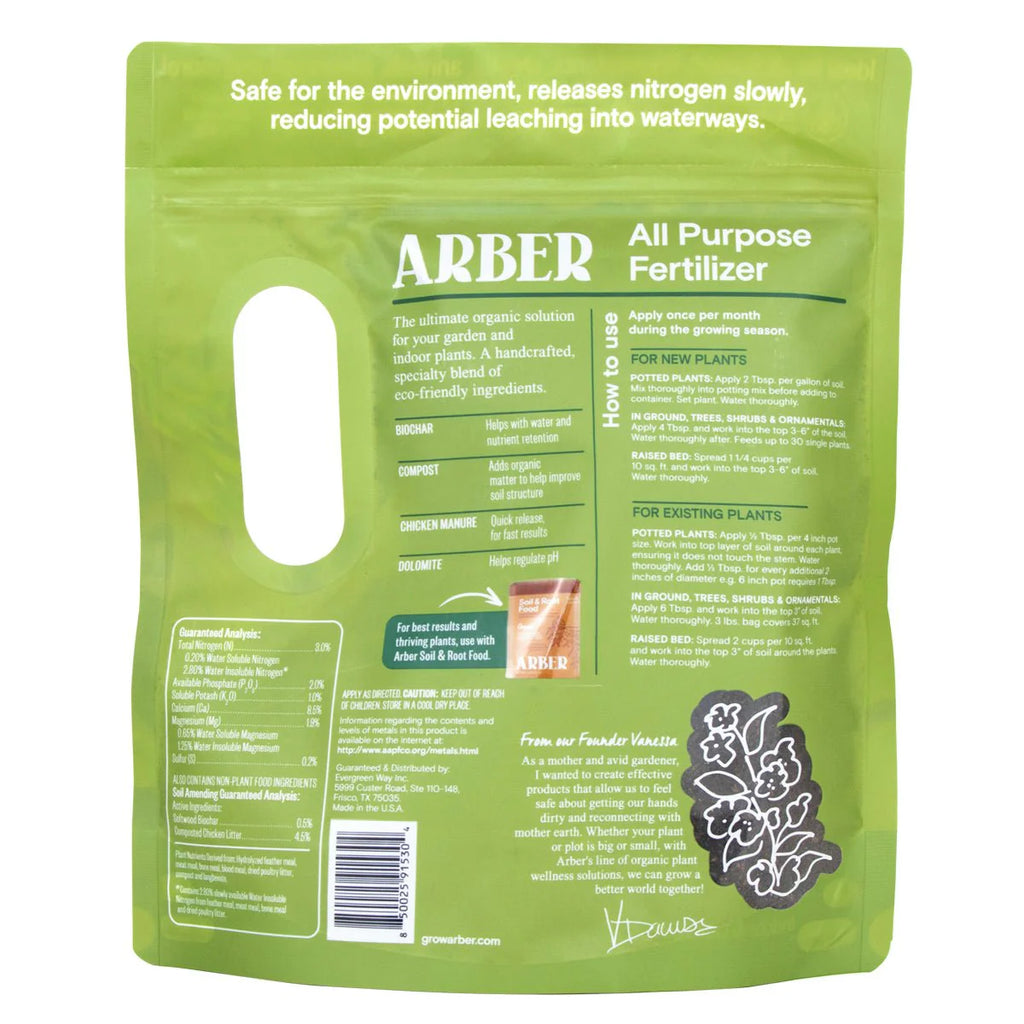 Arber Organic All Purpose Fertilizer