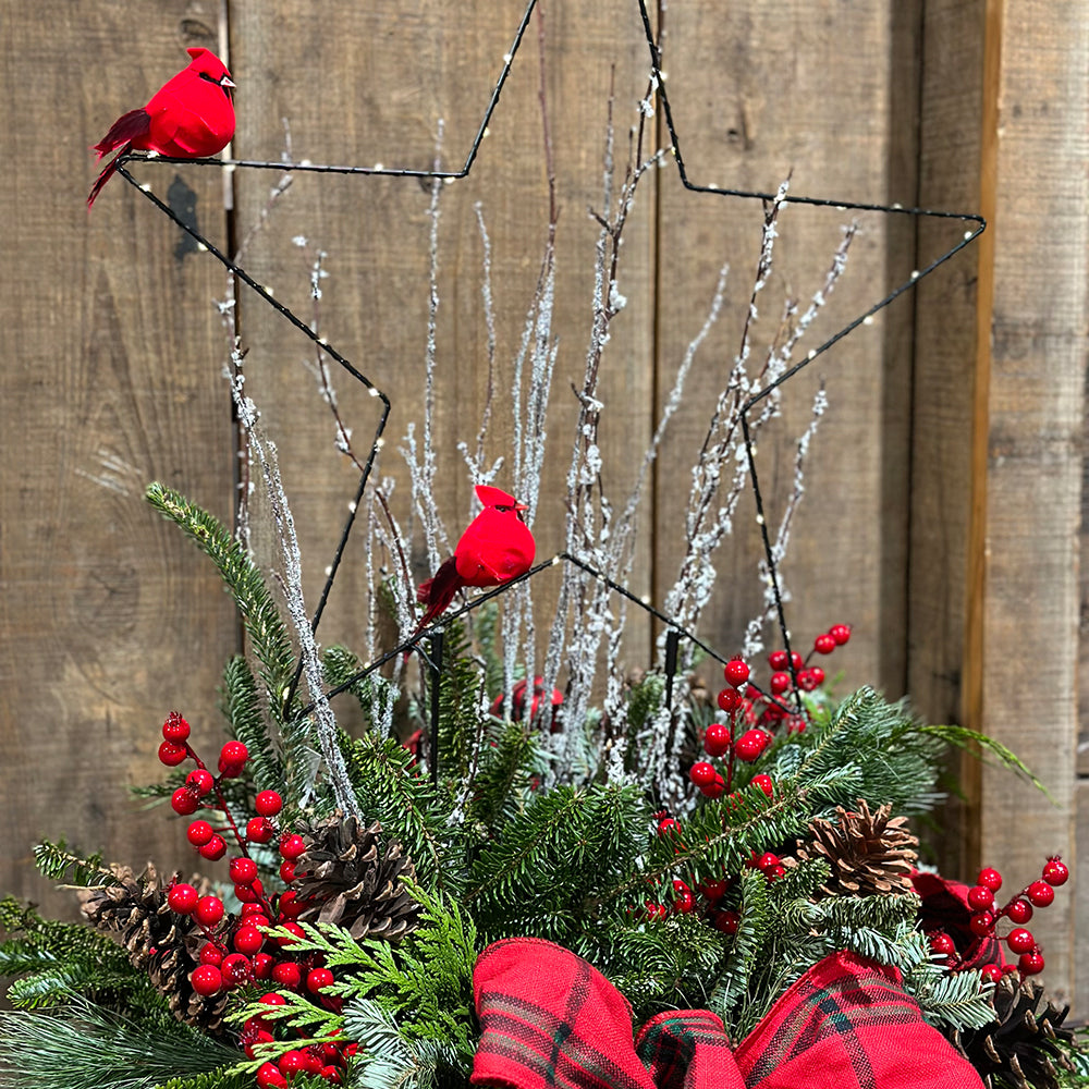 Winter Wishes Planter Workshop