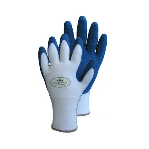 Garden Works® Blue Bamboo Fit Gardening Gloves