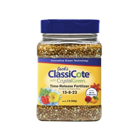 Jack's Classic ClassiCote with CrystalGreen 15-8-23 Time-Release Fertilizer