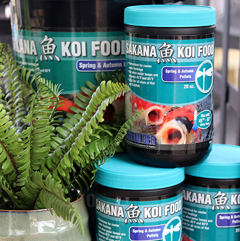 PONDBUILDER Sakana Koi Food Spring & Autumn Pellets