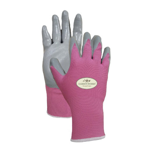 Garden Works® Pink Weeders Gardening Gloves