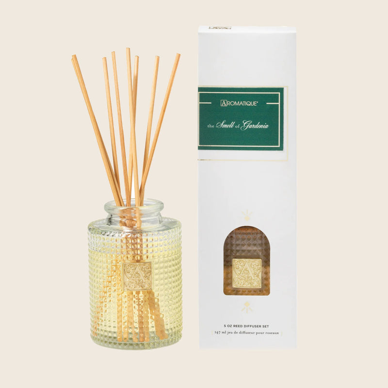 Aromatique The Smell of Gardenia - Reed Diffuser Set