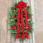 Holiday Red Memorial Blanket