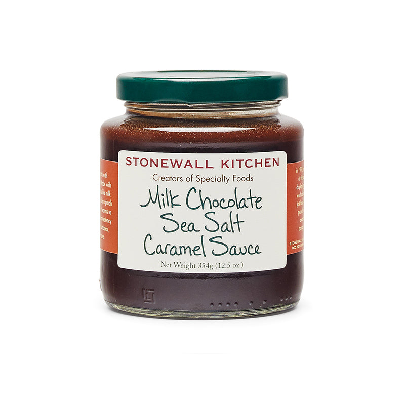 Stonewall Kitchen Milk Chocolate Sea Salt Caramel Dessert Sauce