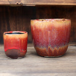 Copper Desert Red Ceramic Planters