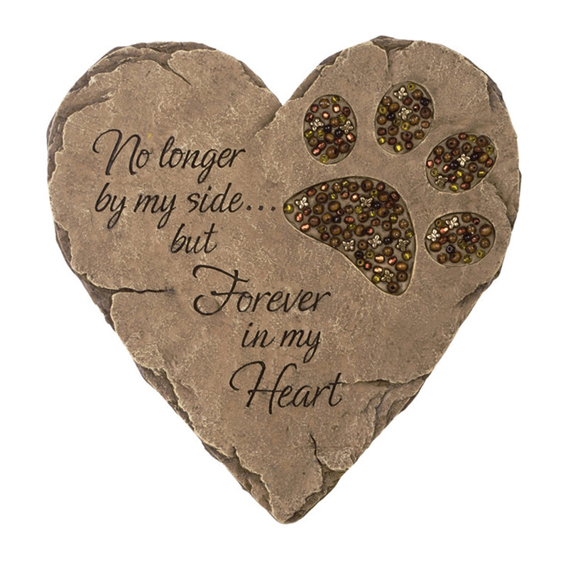 Pet Footprints Beadworks Garden Stone