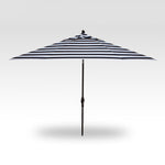 11' Auto Tilt DWV Umbrella with Black Frame/Pole