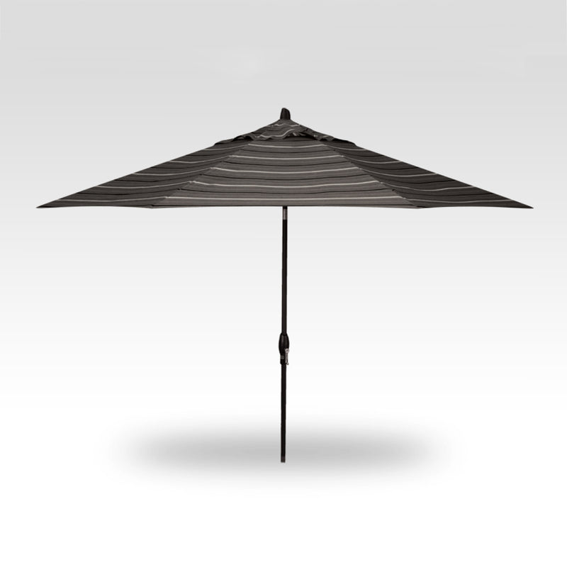 11' Auto Tilt SWV Umbrella with Black Frame/Pole