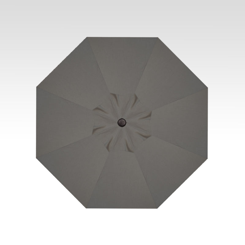 9' Auto Tilt SWV Umbrella with Black Frame/Pole
