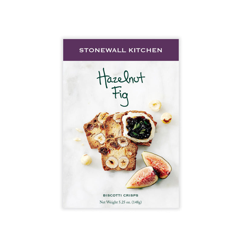 Stonewall Kitchen Hazelnut Fig Biscotti Crisps