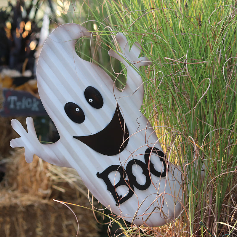 Boo Ghost Garden Stake