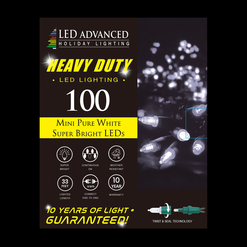 Heavy Duty 100ct Mini LED Light Set